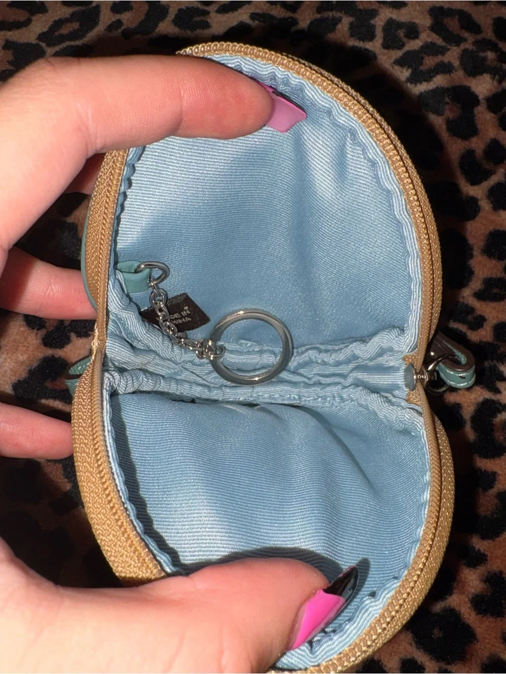 Coach coin purse/wristlet with seahorse